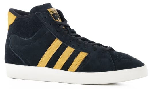 Adidas Superskate Skate Shoes - core black/preloved yellow/off white - view large
