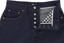 Vans LX Check-5 Baggy Denim Shorts - dark rinse - open