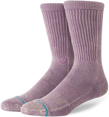 Stance Icon Dyed Crew Sock - plum - view large
