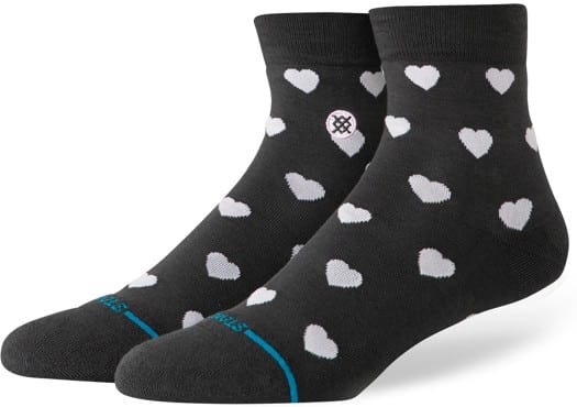 Stance Women's Hearts Lowrider Socks - charcoal - view large