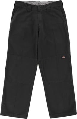 Dickies Worn In Double Knee Work Pants - black - view large