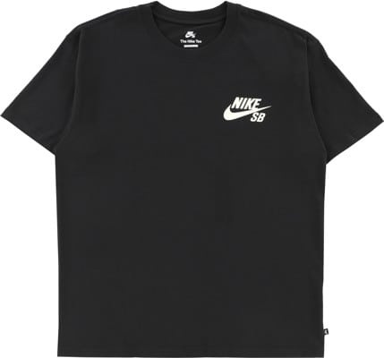 Nike SB Logo T-Shirt - black/coconut milk - view large