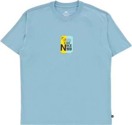 Nike SB Bus Pass T-Shirt - denim turquoise - view large