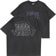 Jacker Skeleton Garment Dyed T-Shirt - black