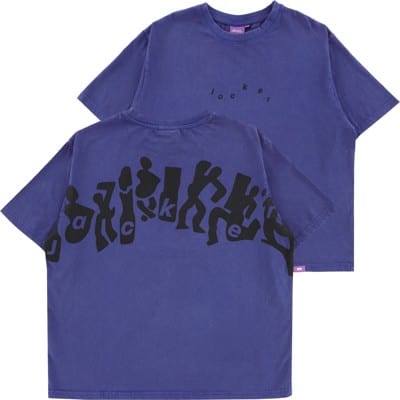 Jacker Mirror Maze Garment Dyed T-Shirt - blue - view large