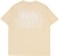Jacker Skeleton Garment Dyed T-Shirt - beige - reverse