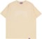 Jacker Skeleton Garment Dyed T-Shirt - beige - front