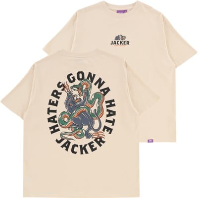 Jacker Haters T-Shirt - beige - view large