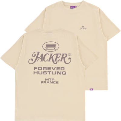 Jacker Collective Logo T-Shirt - beige - view large