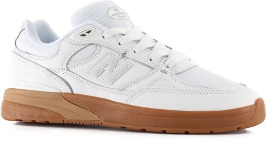 New Balance Numeric 933 Andrew Reynolds (WIDE) Skate Shoes - white/gum - view large