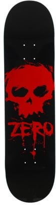 Zero Blood Skull 8.25 Skateboard Deck - red foil - view large