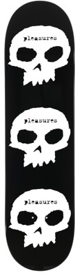 Zero Pleasures Skulls 8.25 Skateboard Deck - view large