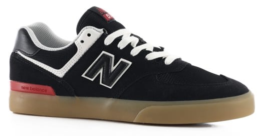 New Balance Numeric 574V Skate Shoes - black/white - view large