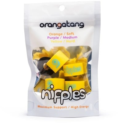 Orangatang Nipples Double Barrel Skate Bushings (2 Truck Set) - view large