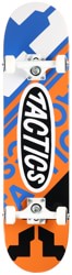 Tactics 7.75 Logo Complete Skateboard - logo collage