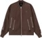 Lakai Slashed Zip Bomber Jacket - brown