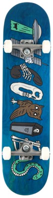 Theories Symbols 7.75 Complete Skateboard - blue - view large