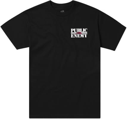 Lakai Public Enemy Sniper Logo T-Shirt - black - view large
