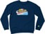 Lakai Push Crewneck Sweatshirt - navy