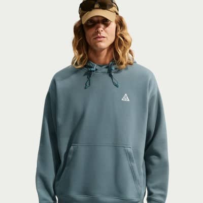 Nike ACG Tuff Fleece Hoodie - mineral slate/summit white - view large