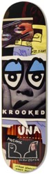 Krooked Una Nonsense 8.28 Skateboard Deck - assorted