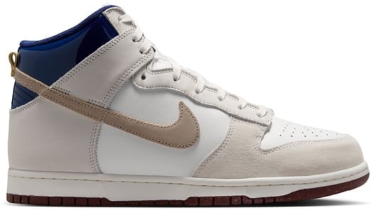 Nike SB Dunk High Pro SB - Quickstrike Skate Shoes - (beyond) white/ivory-sand dune-blue void - view large