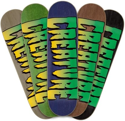 Creature Logo Stumps 8.0 Skateboard Deck - (assorted) - view large