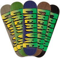 Creature Logo Stumps Assorted 8.60in x 31.95in Creature Decks