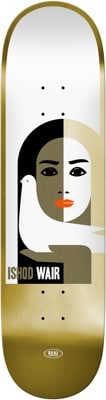 Real Ishod Peace LTD Foil 8.25 Skateboard Deck - gold foil - view large
