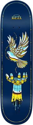 Real Synthetic Peace 8.5 Skateboard Deck - purple - view large
