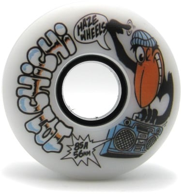 Haze Wheels 101 Chichi Softies Cruiser Skateboard Wheels - white (85a) - view large