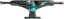 Thunder T-II Leviathan Skateboard Trucks - black/teal (148) - alternate