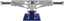Venture Wings Hollow Skateboard Trucks - polished/blue (5.2 hi) - alternate
