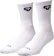 Tactics T-Logo Crew Sock - white