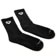 Tactics T-Logo Crew 6 Pack Sock - black - Pair